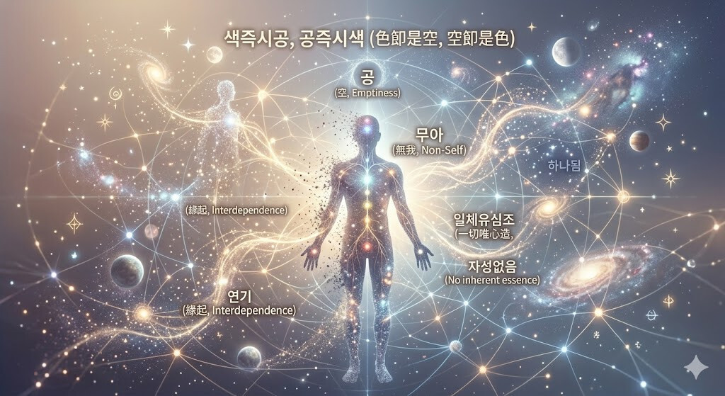 금강경 공 사상과 무아 개념 시각화