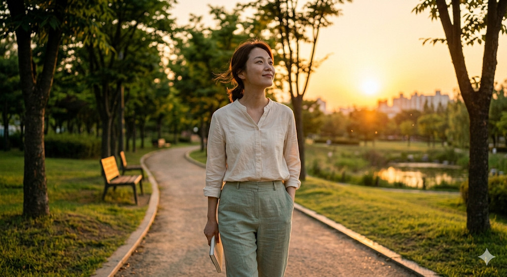 번아웃 극복 힐링 산책 직장인 스트레스 회복