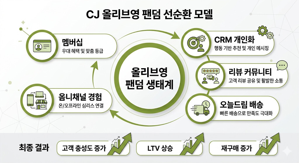 올리브영 팬덤 브랜드 성장 구조와 CRM 전략