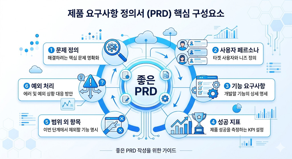 좋은 PRD를 구성하는 핵심 요소