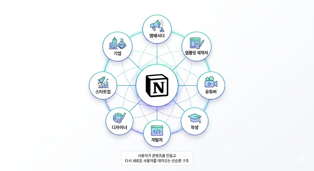 노션 글로벌 커뮤니티와 앰배서더 생태계 구조