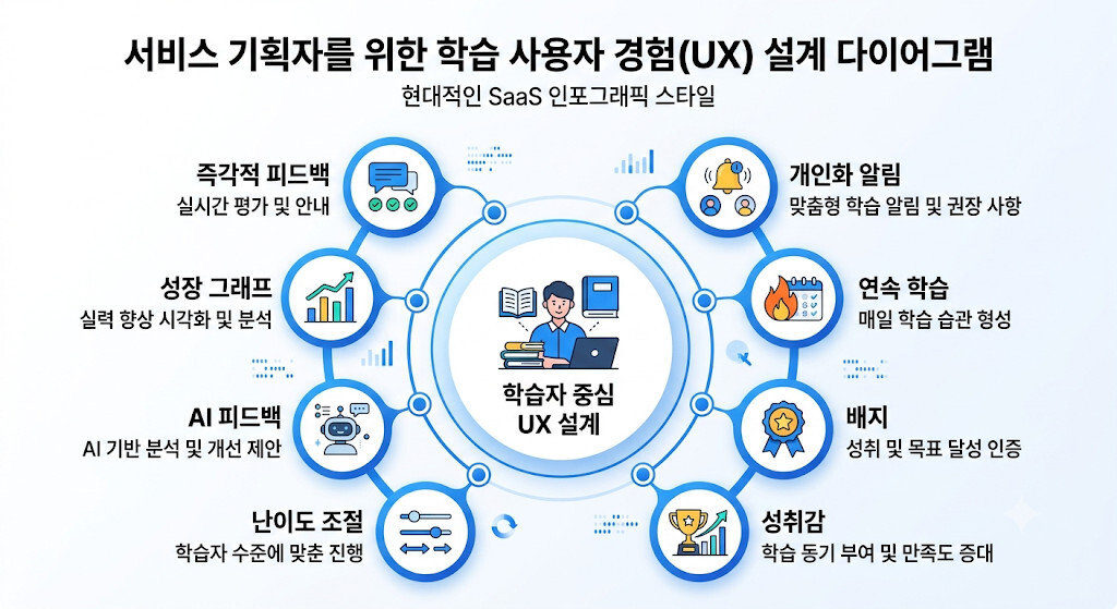 에듀테크 서비스의 학습 리텐션을 높이는 UX 설계 원칙