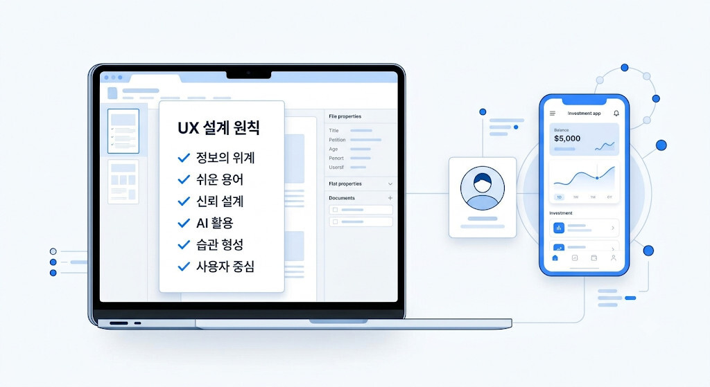 서비스 기획자가 참고할 투자 앱 UX 설계 원칙
