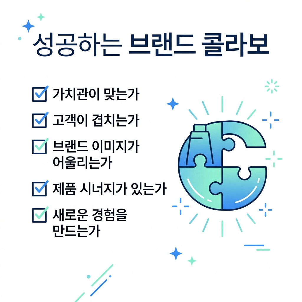 브랜드 콜라보 성공 여부를 판단하는 다섯 가지 체크리스트